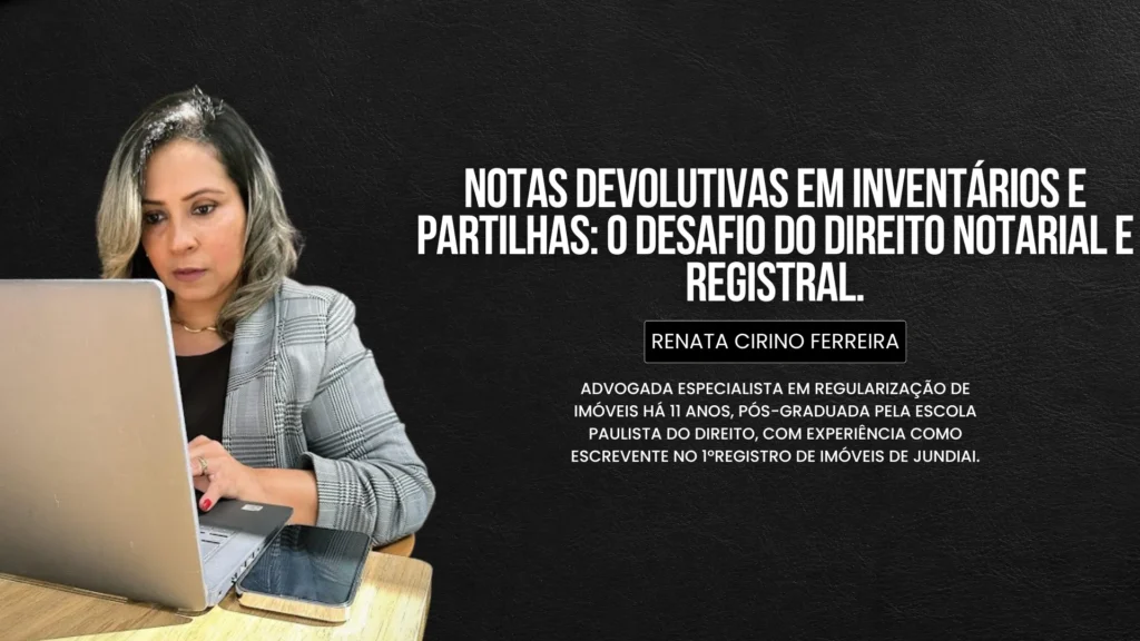 notas devolutivas em inventários