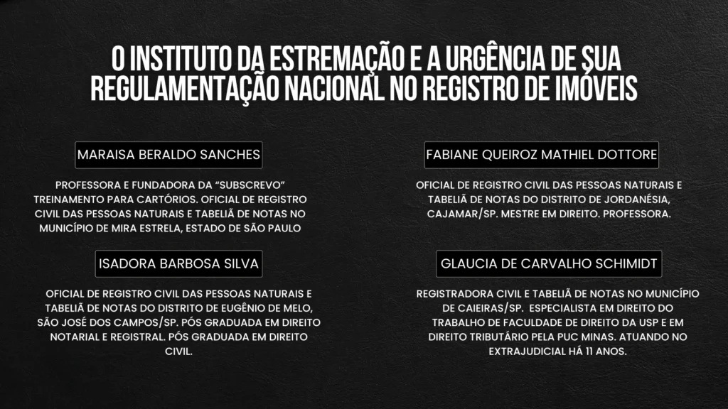 estremação e a urgência de sua regulamentação