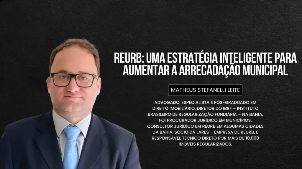 Regularização Fundiária Urbana REURB