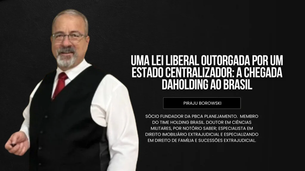 chegada da holding ao Brasil