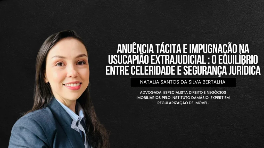 Usucapião extrajudicial e anuência